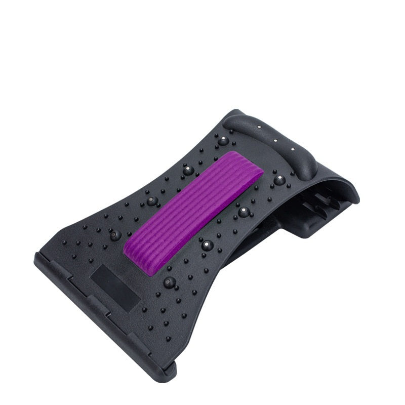 ZyraBeauty Home Lumbar & Neck Comfort Stretcher – Adjustable Spine Support with Relaxing Magnetic Points | ZyraBeauty