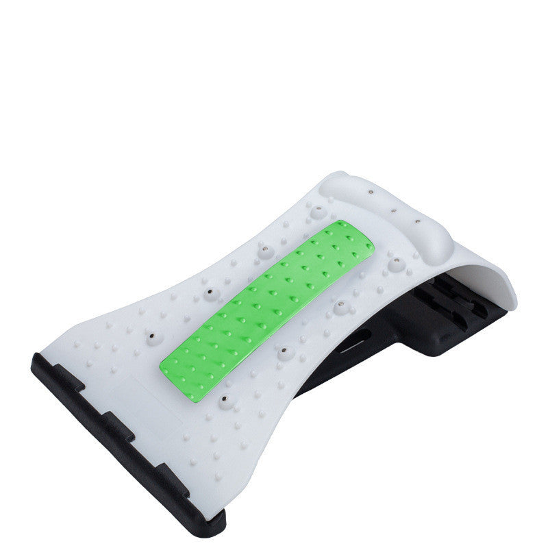 ZyraBeauty Home Lumbar & Neck Comfort Stretcher – Adjustable Spine Support with Relaxing Magnetic Points | ZyraBeauty