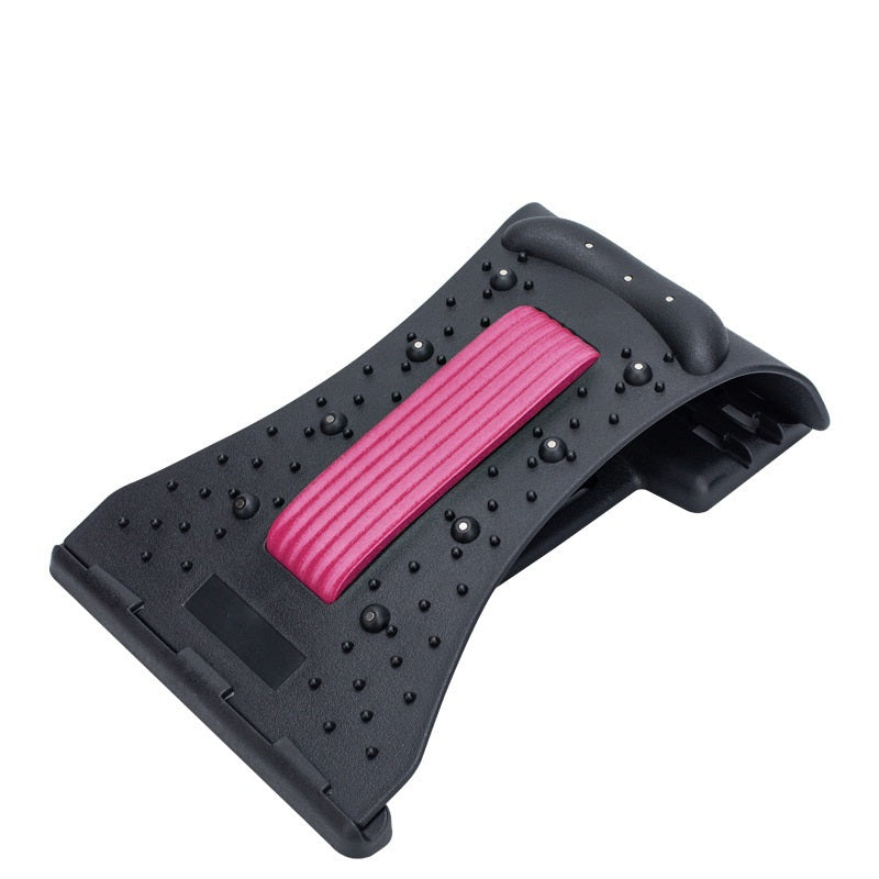ZyraBeauty Home Lumbar & Neck Comfort Stretcher – Adjustable Spine Support with Relaxing Magnetic Points | ZyraBeauty