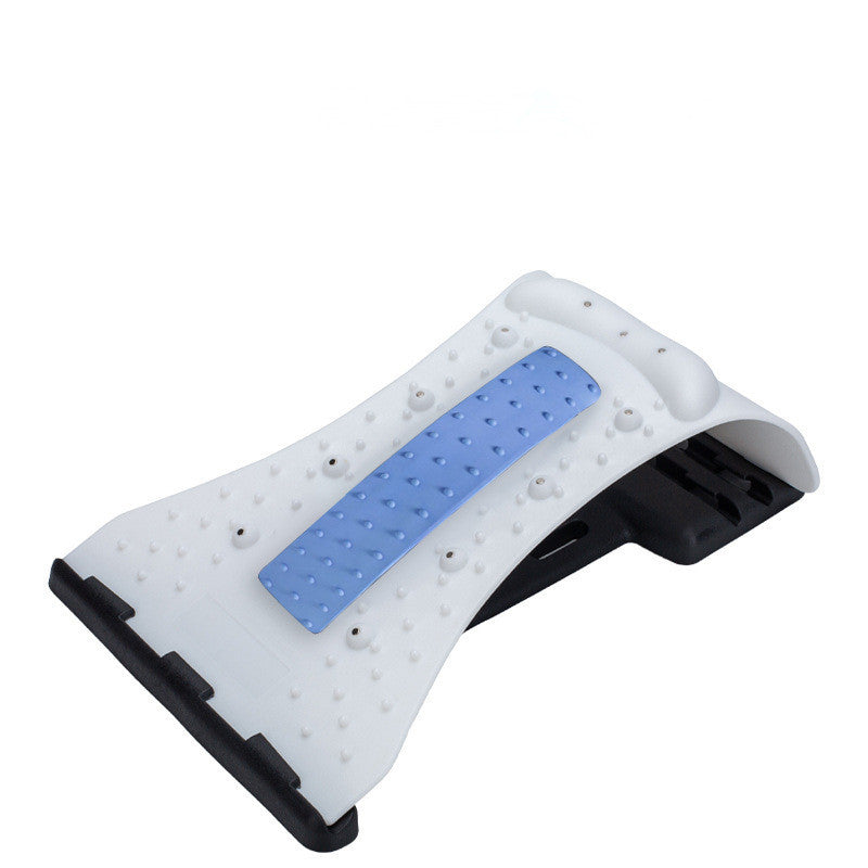 ZyraBeauty Home Lumbar & Neck Comfort Stretcher – Adjustable Spine Support with Relaxing Magnetic Points | ZyraBeauty