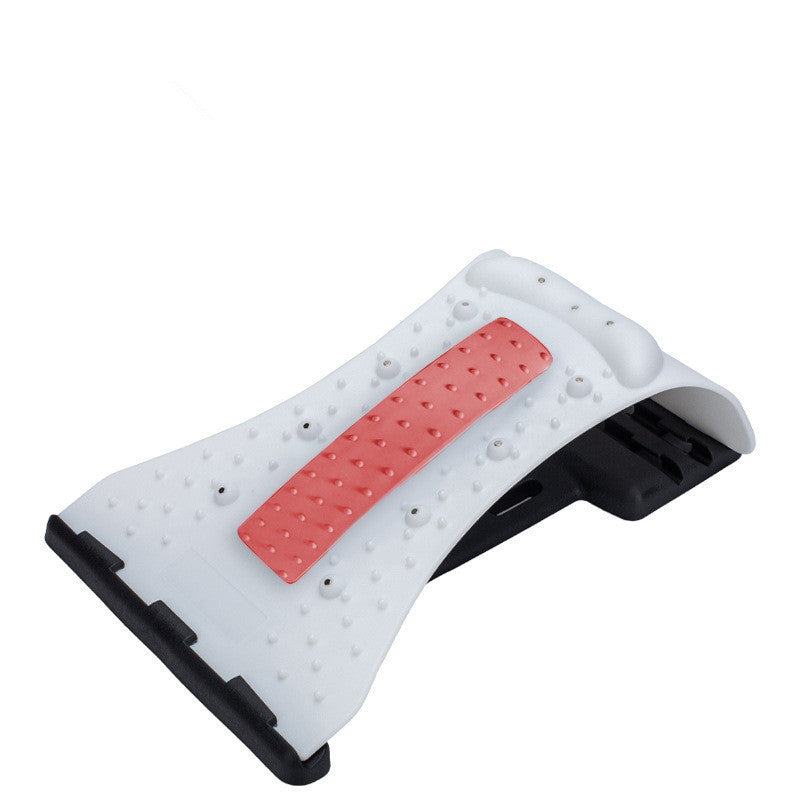 ZyraBeauty Home Lumbar & Neck Comfort Stretcher – Adjustable Spine Support with Relaxing Magnetic Points | ZyraBeauty
