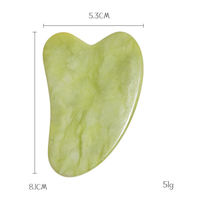ZyraBeauty Green Phoenix Jade Gua Sha Massage Board – Face Care Tool for Lymphatic Drainage, Skin Lifting & Anti-Aging Beauty Rituals