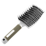 Zyravest Hairbrush Anti-Klit Detangler – Bristle & Nylon Scalp Massage Comb for Women