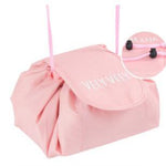 Zyravest Animal Print Drawstring Makeup Bag – Large-Capacity, Waterproof, Lazy Cosmetic Pouch for Fast Packing & Travel Storage