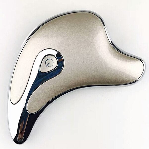 ZyraBeauty Gua Sha LED Facial Massager – Microcurrent Face & Body Tool for Lifting, Slimming, Skin Rejuvenation & Lymphatic Drainage