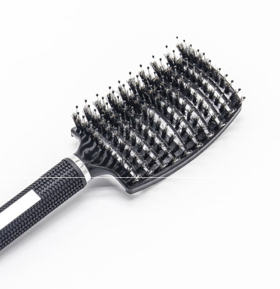 Zyravest Hairbrush Anti-Klit Detangler – Bristle & Nylon Scalp Massage Comb for Women