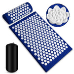 Zyravest Acupressure Massage Mat & Pillow Set – Kuznetsov Applicator for Back, Neck, Foot Pain Relief & Relaxation Yoga Mat