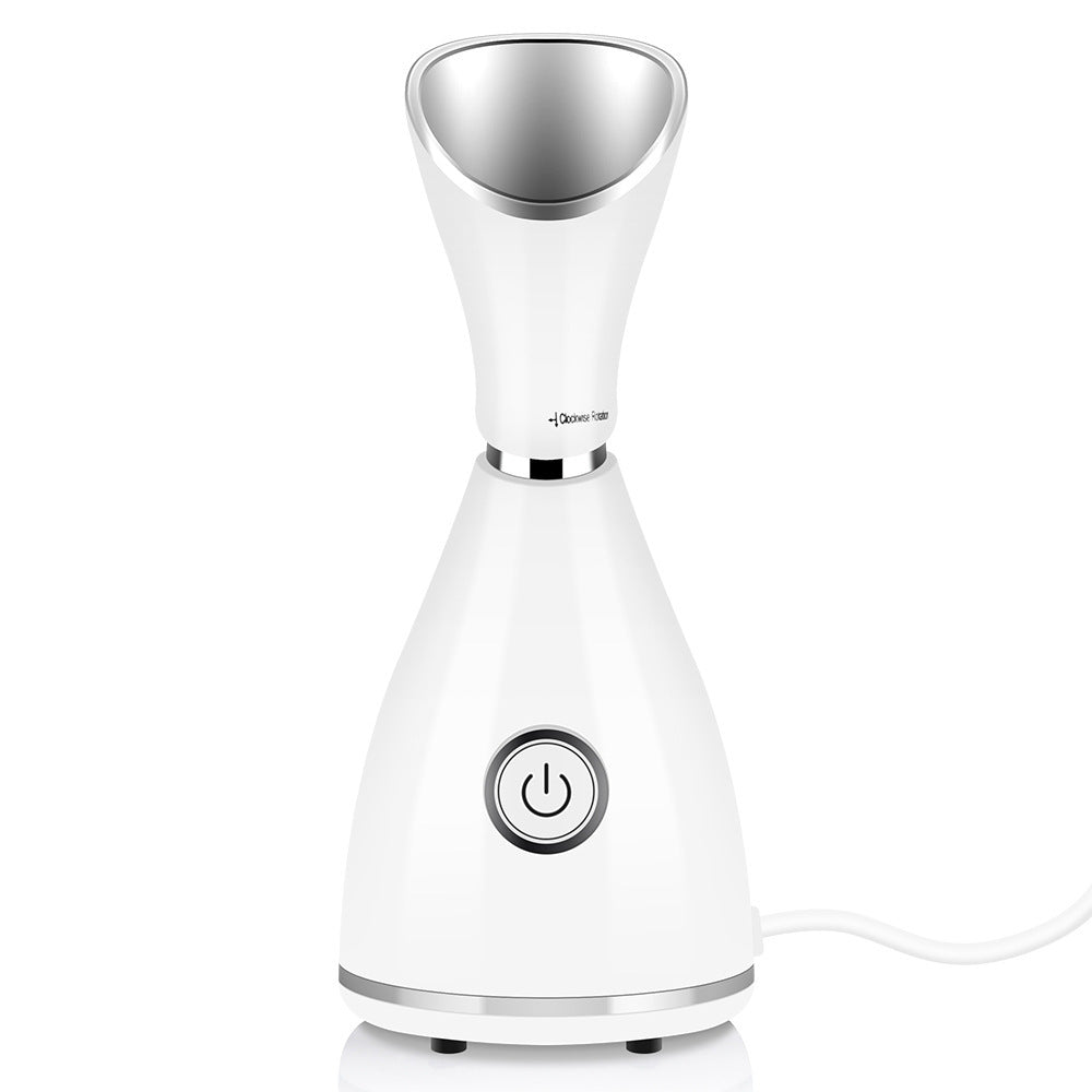ZyraBeauty Face Steamer Beauty Device – Nano Ionic Facial Steamer for Deep Cleansing, Pore Opening & Skin Hydration | 70ml Water Tank
