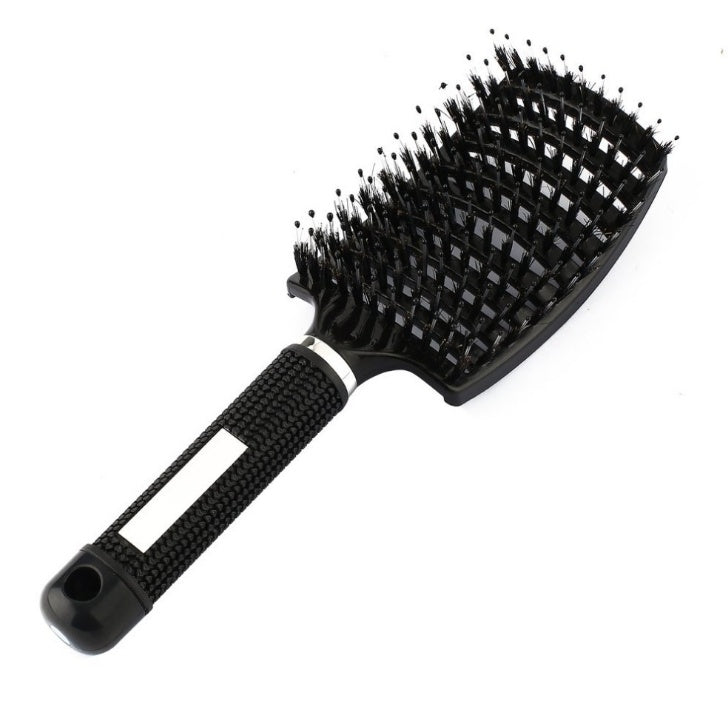 Zyravest Hairbrush Anti-Klit Detangler – Bristle & Nylon Scalp Massage Comb for Women