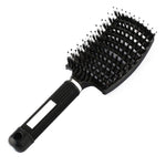 Zyravest Hairbrush Anti-Klit Detangler – Bristle & Nylon Scalp Massage Comb for Women