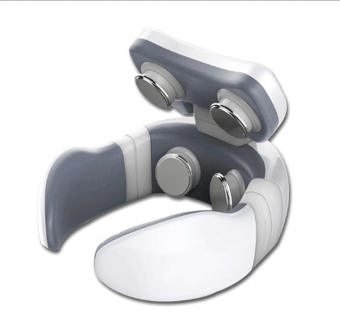 Zyravest Smart Electric Pulse Neck & Back Massager – 4D Hot Compress with 6 Comfort Modes