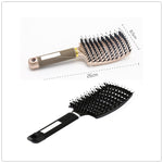 Zyravest Hairbrush Anti-Klit Detangler – Bristle & Nylon Scalp Massage Comb for Women