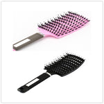 Zyravest Hairbrush Anti-Klit Detangler – Bristle & Nylon Scalp Massage Comb for Women