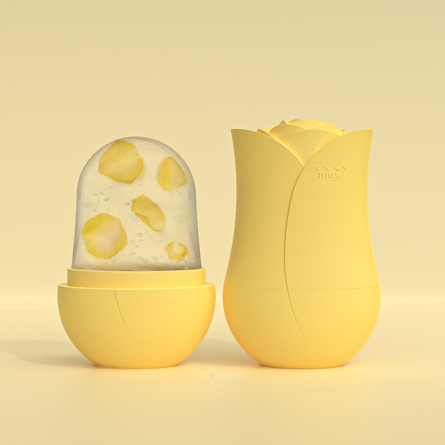 Zyravest Max Cooling Face Roller Ice Cube Tray – Reusable Beauty Ice Mold for Skin Tightening, Puffiness & Glow | Multiple Colors