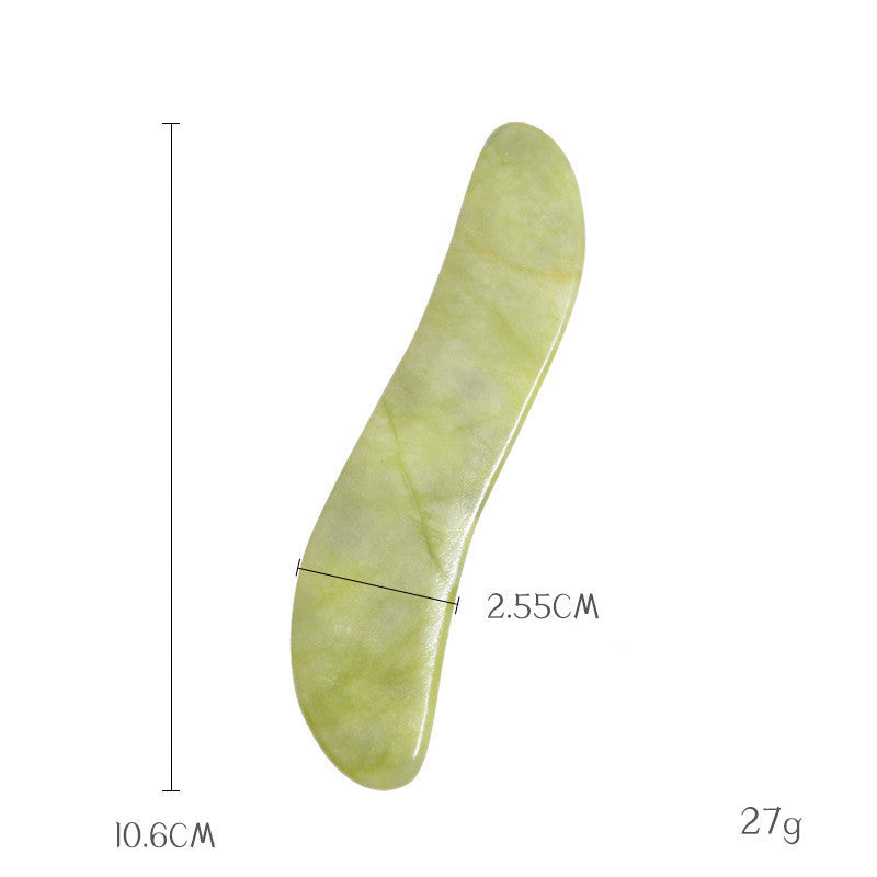 ZyraBeauty Green Phoenix Jade Gua Sha Massage Board – Face Care Tool for Lymphatic Drainage, Skin Lifting & Anti-Aging Beauty Rituals