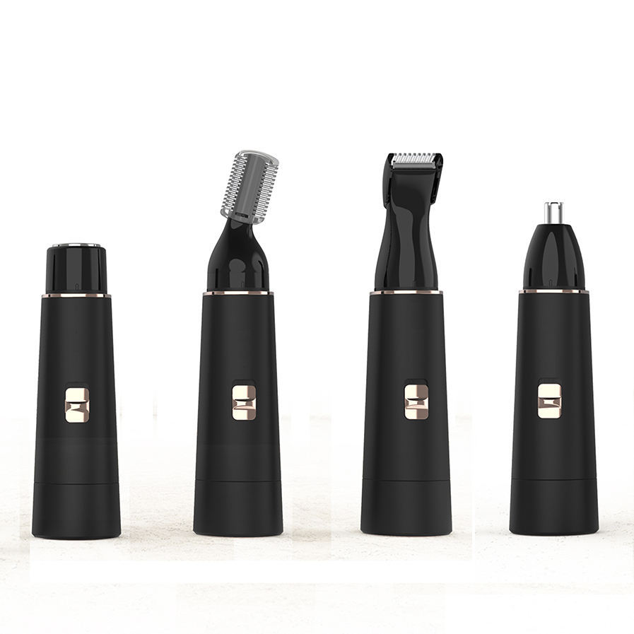 Zyravest 4-in-1 Painless Electric Hair Remover for Women – Facial, Eyebrow, Body & Nose Hair Epilator with USB Rechargeable Shaver