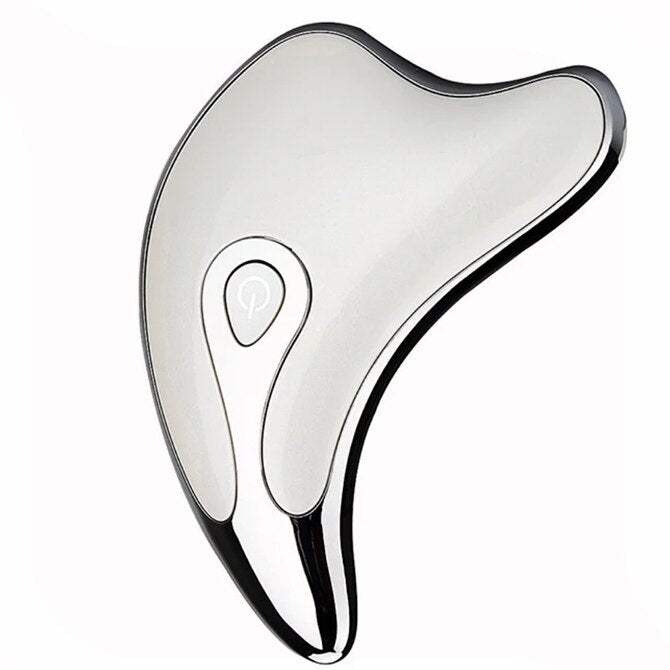 ZyraBeauty Gua Sha LED Facial Massager – Microcurrent Face & Body Tool for Lifting, Slimming, Skin Rejuvenation & Lymphatic Drainage