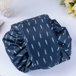 Zyravest Animal Print Drawstring Makeup Bag – Large-Capacity, Waterproof, Lazy Cosmetic Pouch for Fast Packing & Travel Storage