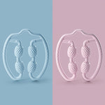 Zyravest Yoga Massage Circular Leg Clip – 4-Wheel Small Leg Massager for Fitness, Beauty & Muscle Relaxation