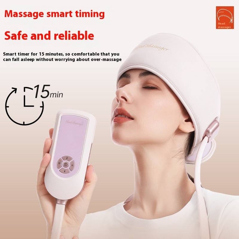 ZyraBeauty Rechargeable Head Massage Instrument – 3-Gear Scalp Massager for Stress Relief, Decompression & Improved Sleep