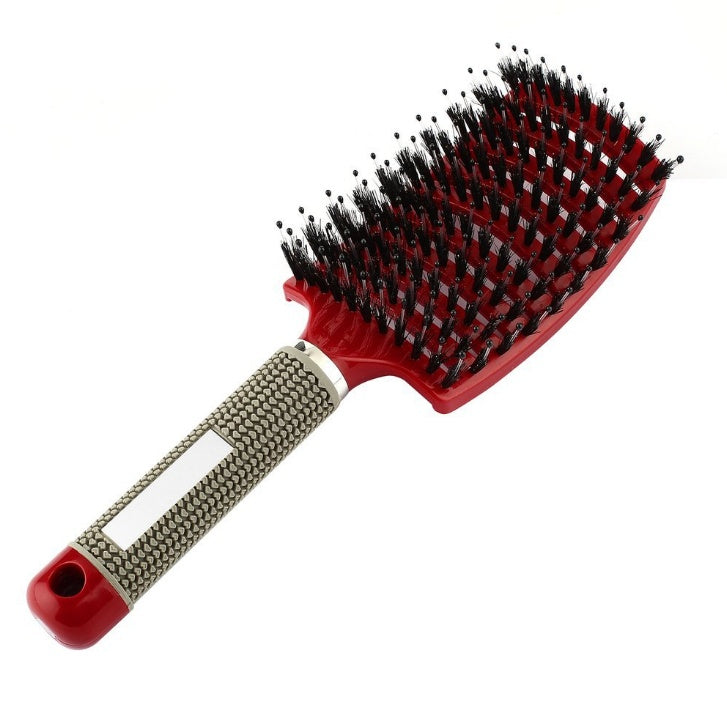 Zyravest Hairbrush Anti-Klit Detangler – Bristle & Nylon Scalp Massage Comb for Women