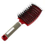 Zyravest Hairbrush Anti-Klit Detangler – Bristle & Nylon Scalp Massage Comb for Women