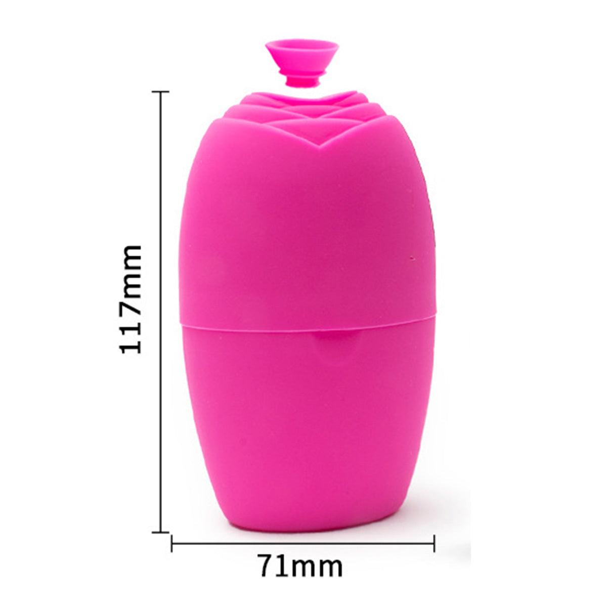 ZyraBeauty Ice Face Roller – Reusable Silicone Ice Mold for Face & Eyes | DIY Skincare Tool for Puffiness, Pore Tightening & Skin Brightening