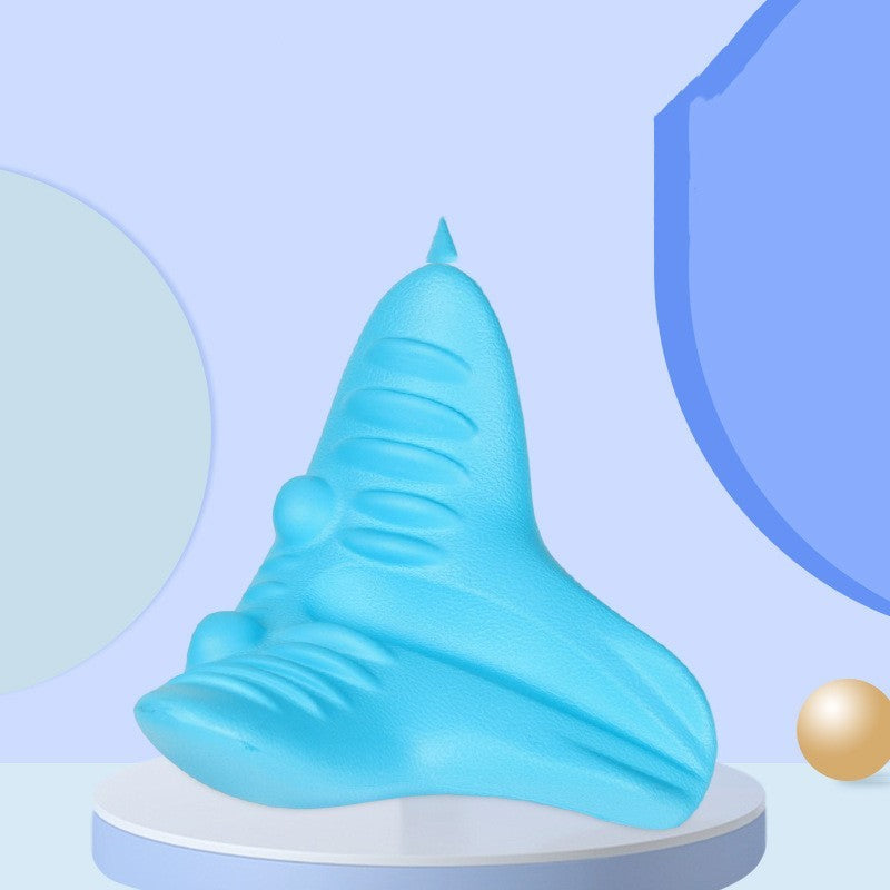 Zyravest Cervical Spine Massage Pillow – Shiatsu Neck Stretcher & Gravity Traction Brace for Home Pain Relief