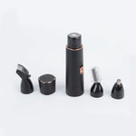 Zyravest 4-in-1 Painless Electric Hair Remover for Women – Facial, Eyebrow, Body & Nose Hair Epilator with USB Rechargeable Shaver