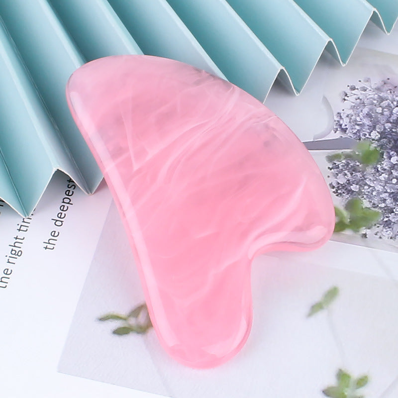 ZyraBeauty Green Phoenix Jade Gua Sha Massage Board – Face Care Tool for Lymphatic Drainage, Skin Lifting & Anti-Aging Beauty Rituals