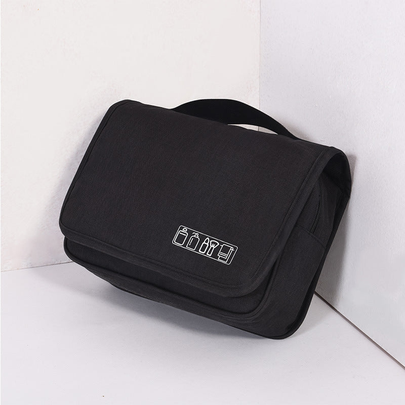ZyraBeauty Large Capacity Korean Style Cosmetic Storage Box – PU Leather Travel Makeup Case with Multiple Compartments & Handle