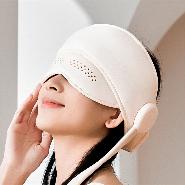 ZyraBeauty Head & Eye Integrated Airbag Massage Instrument – Sleep Aid, Stress Relief, Home Wellness Tool with Heat & Vibration