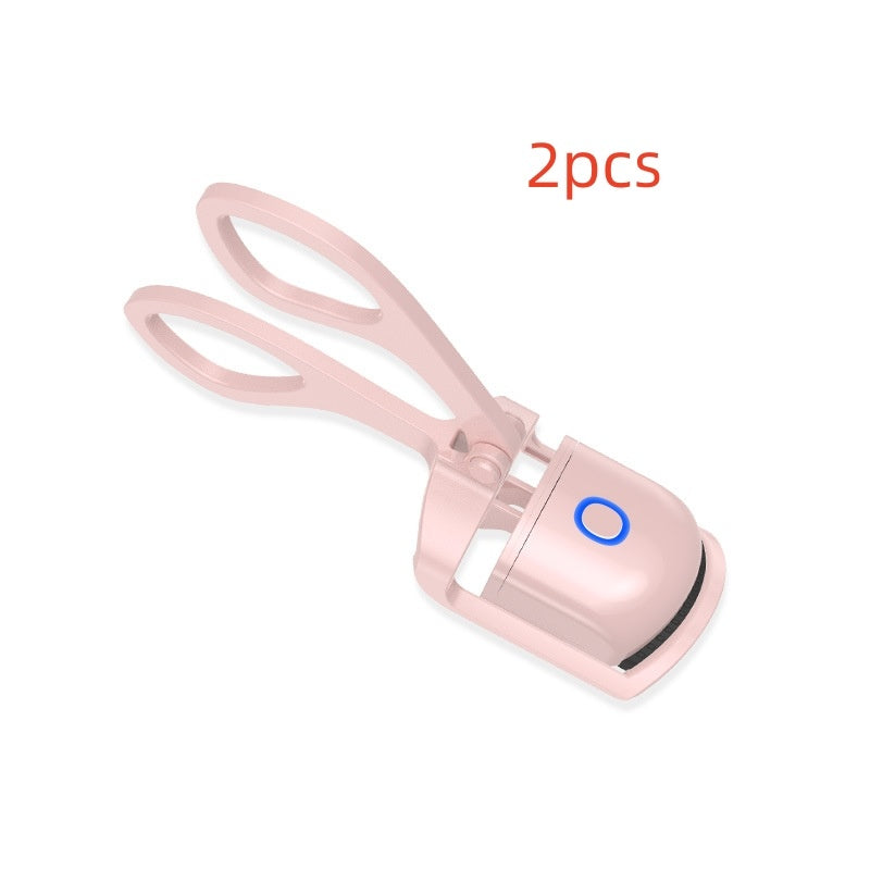 ZyraBeauty Rechargeable Heated Eyelash Curler – Electric Lash Lifter with 2 Temperature Modes, Portable USB Charging & Long-Lasting Curl