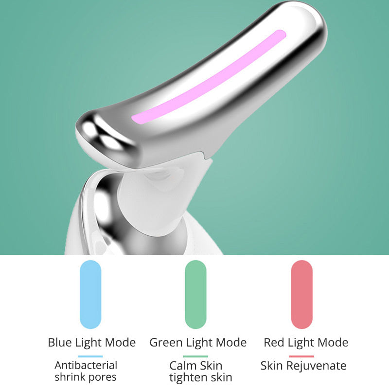 Zyravest Neck Lifting & Tightening Massager – Microcurrent Wrinkle Remover with Heat, Vibration & LED Light Therapy for Firm, Glowing Skin