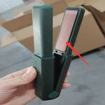 Zyravest Cordless USB Hair Straightener & Curler – Mini Ceramic Flat Iron with 3 Temp Settings, Fast Heating & Travel-Friendly Design