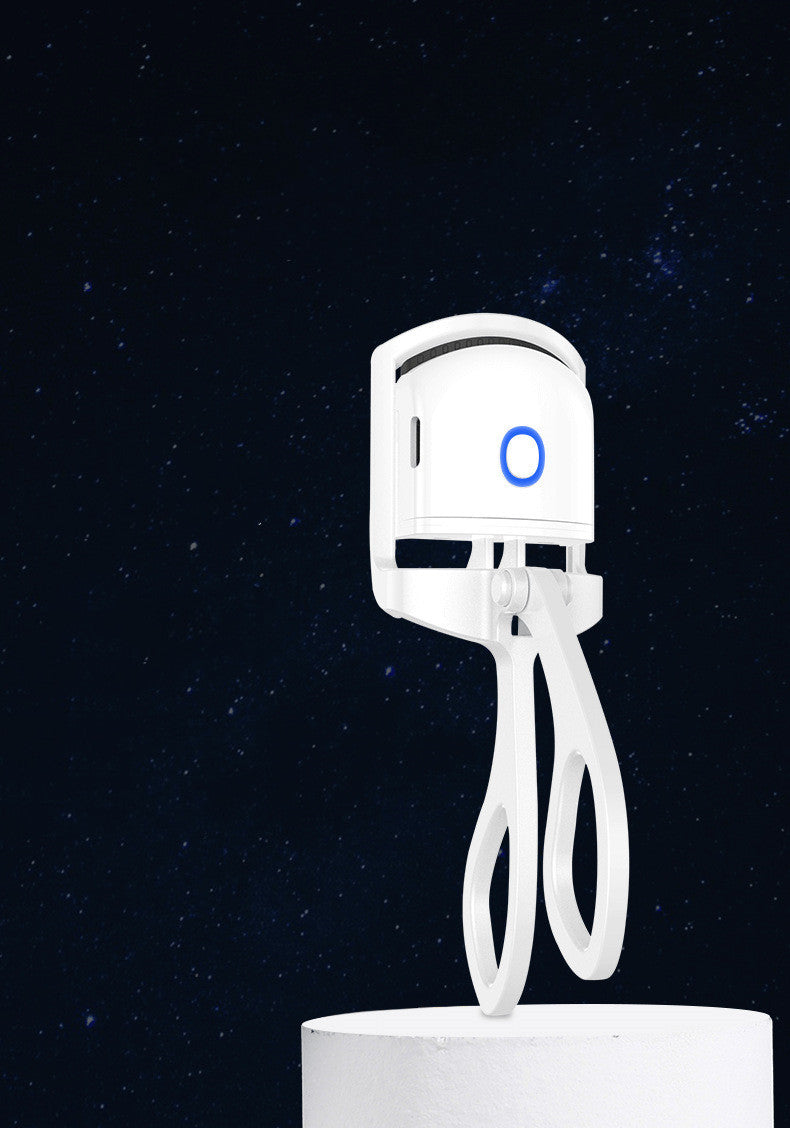 Zyravest Rechargeable Heated Eyelash Curler – Electric Lash Lifter with 2 Temperature Modes, Portable USB Charging & Long-Lasting Curl